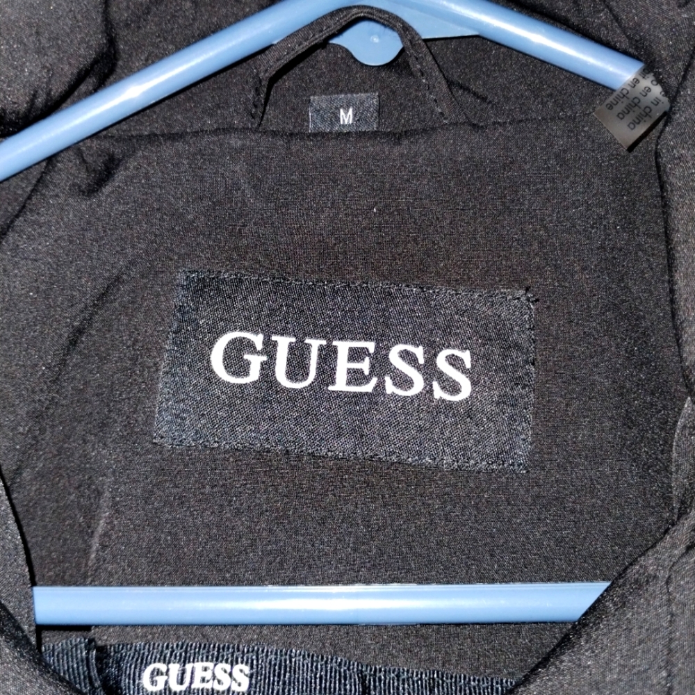 Guess Women's Black Jacket Size Medium